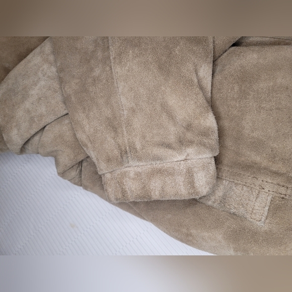 Vintage VTG Wilson Suede and Leather Jacket Made in Korea sz 12 Style 6697 - Picture 4 of 12